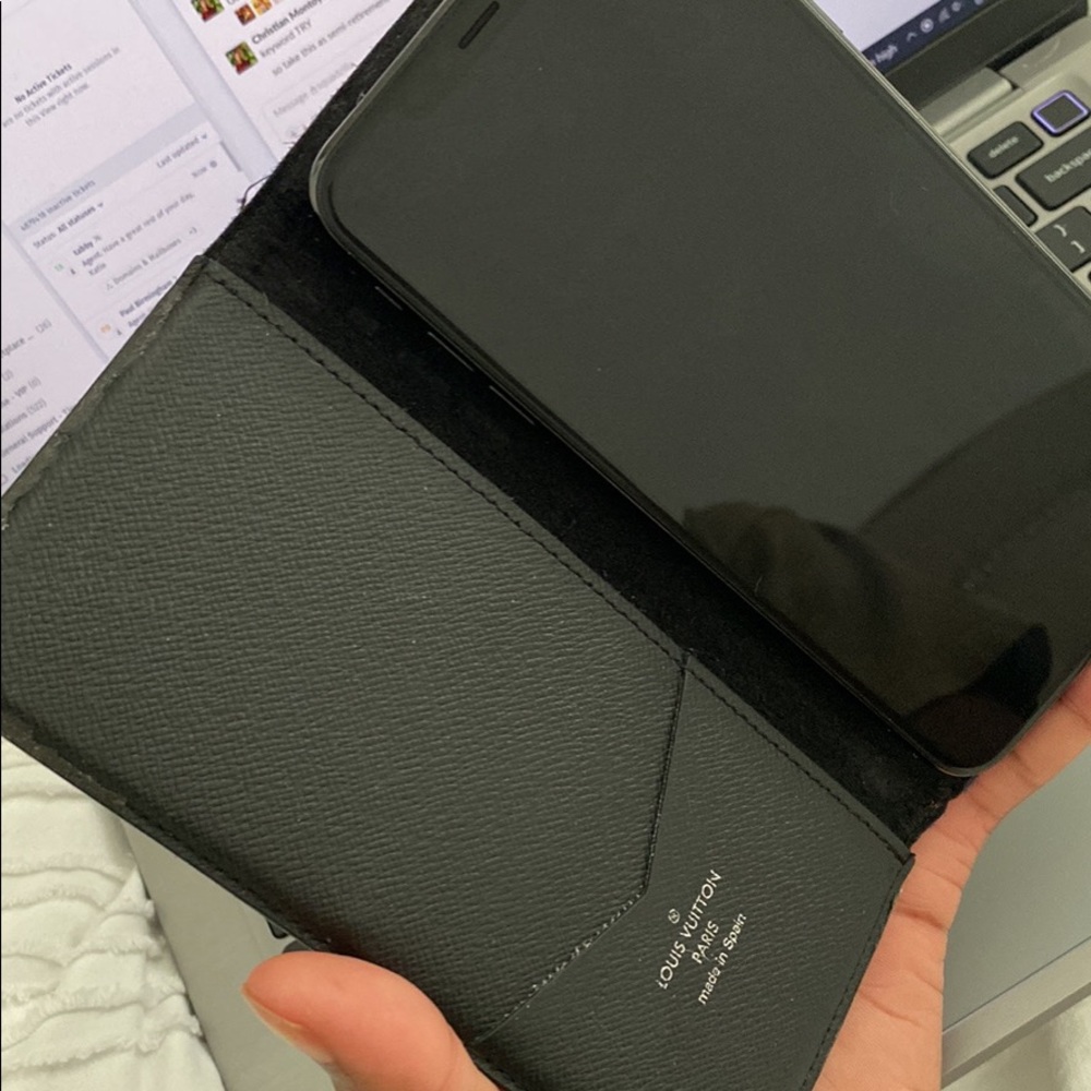 Louis Vuitton iPhone X max phone case damier print